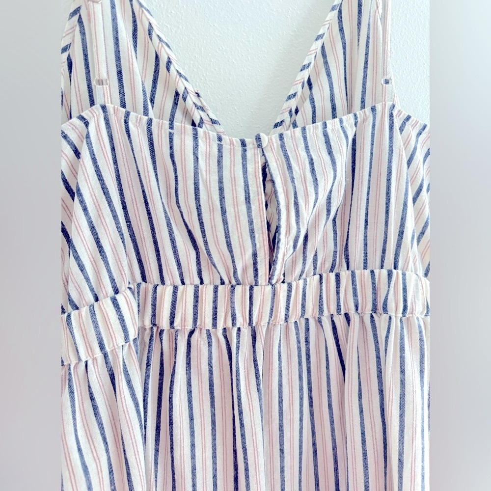 Striped Button-Down Dress - Picture 2 of 2
